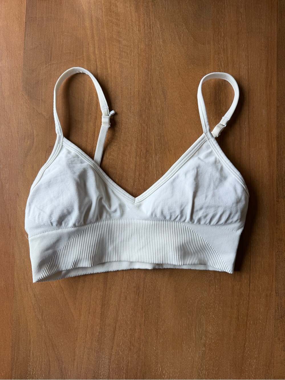 lululemon white sports bra